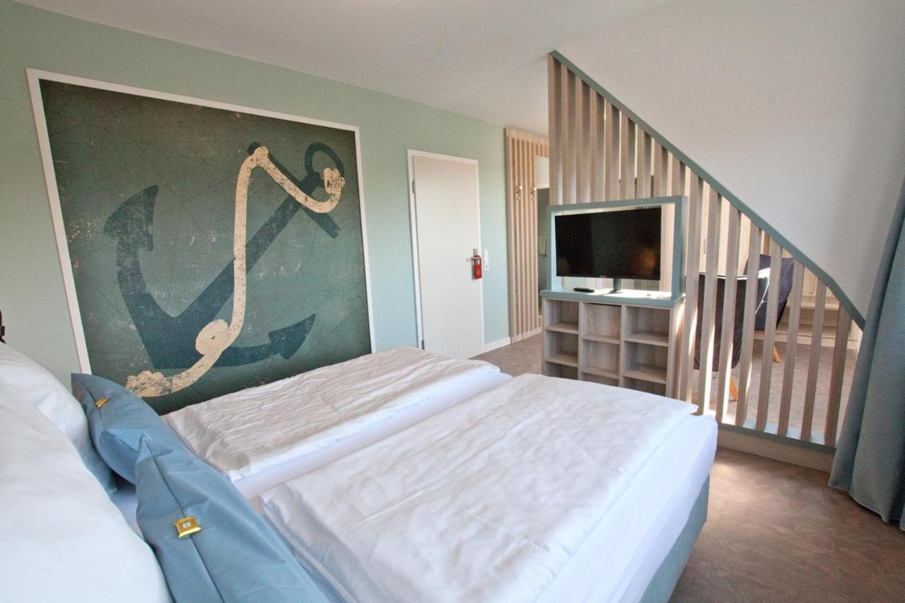 Hotel Garni Goldener Anker Греетзиел Екстериор снимка